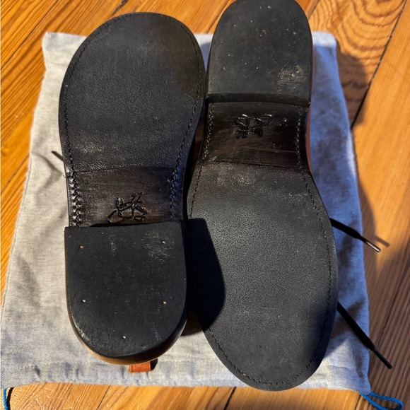 Brown Leather Lace-Up Shoes - Picture 6 of 9